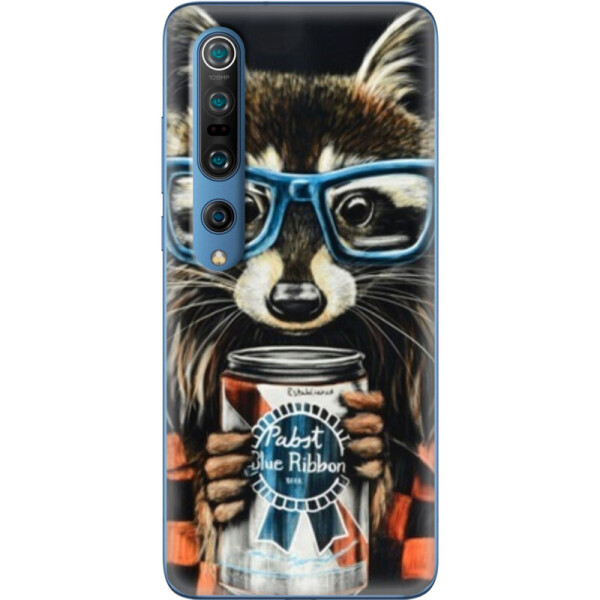 

Силиконовый чехол BoxFace Xiaomi Mi 10 Pro Енот с банкой (39437-up1333)