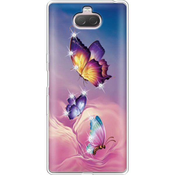 

Силиконовый чехол BoxFace Sony Xperia 10 I4113 Butterflies (36403-rs19)