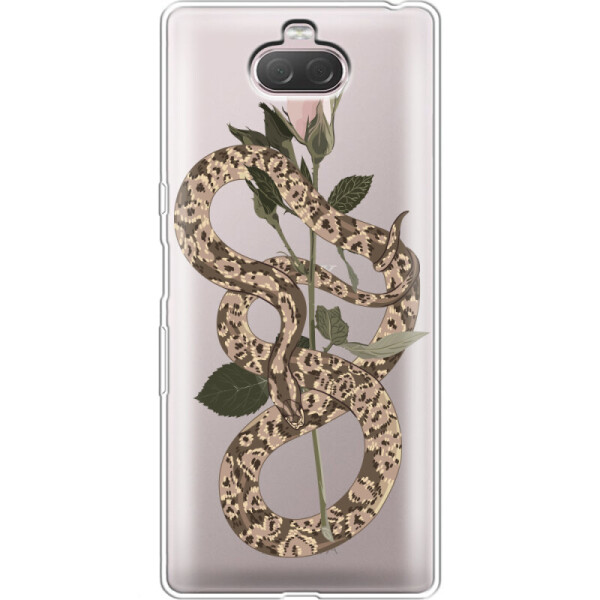 

Силиконовый чехол BoxFace Sony Xperia 10 I4113 Glamor Snake (36403-cc67)