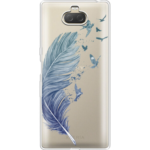 

Силиконовый чехол BoxFace Sony Xperia 10 Plus I4213 Feather (36404-cc38)