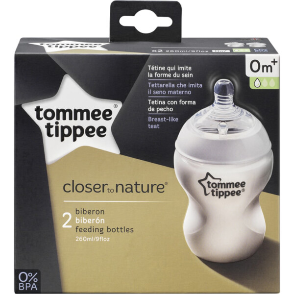 

Бутылочка для кормления Tommee Tippee Пластиковая 260 мл
