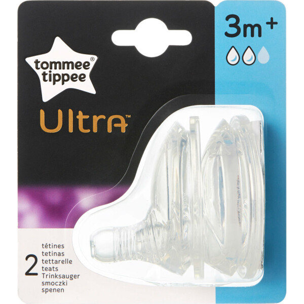 

Соска силиконовая Tommee Tippee Closer to Nature Средний поток 2 шт (42401068)