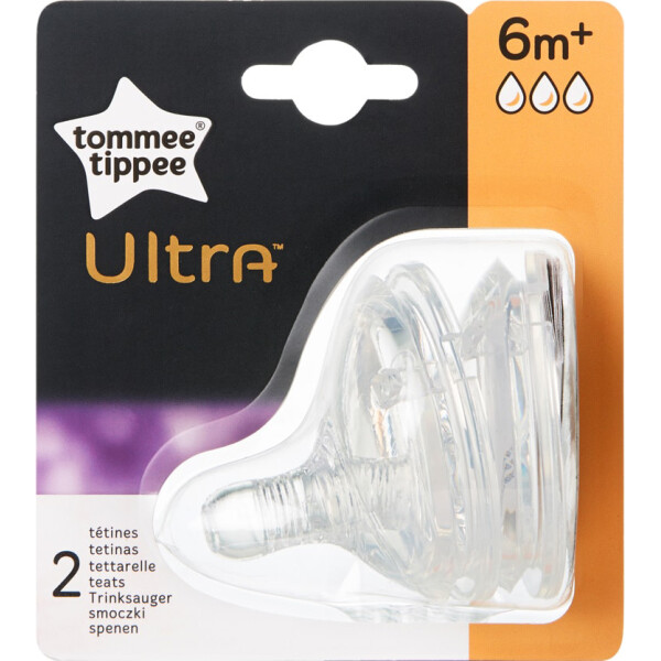 

Соска силиконовая Tommee Tippee Closer to Nature Быстрый поток 2 шт (42401568)