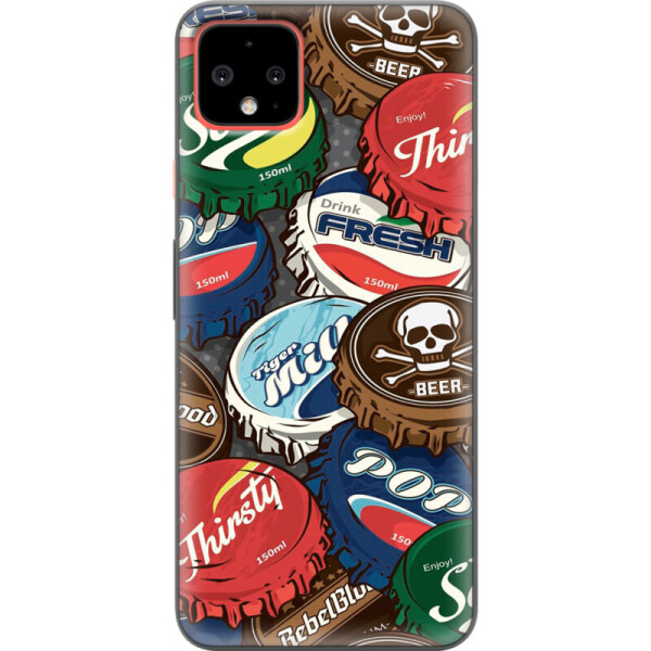 

Силиконовый чехол BoxFace Google Pixel 4 XL Drink Lids (38491-up2261)