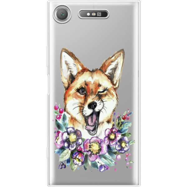

Силиконовый чехол BoxFace Sony Xperia XZ1 G8342 Winking Fox (35672-cc13)
