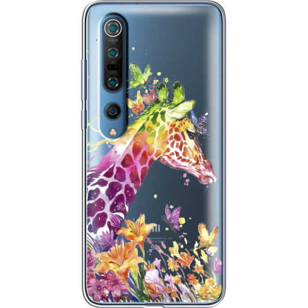

Силиконовый чехол BoxFace Xiaomi Mi 10 Pro Colorful Giraffe (39437-cc14)