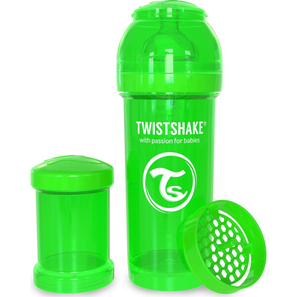 

Антиколиковая бутылочка Twistshake 260мл зеленая 78010