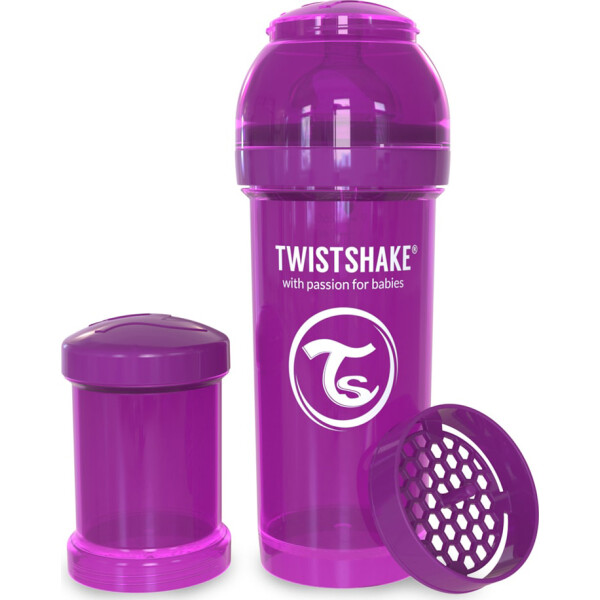 

Антиколиковая бутылочка Twistshake 260мл фиолетовая 78011