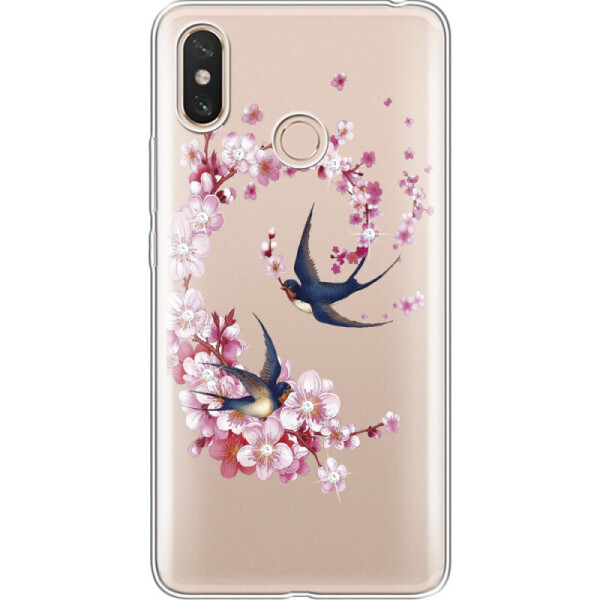 

Силиконовый чехол BoxFace Xiaomi Mi Max 3 Swallows and Bloom (34888-rs4)
