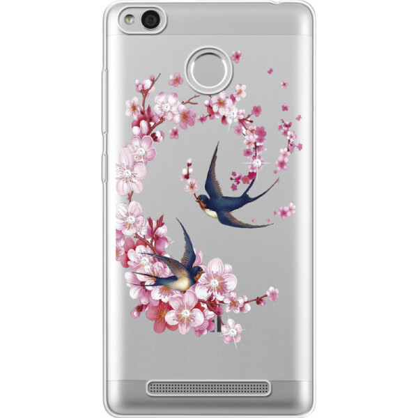 

Силиконовый чехол BoxFace Xiaomi Redmi 3s Swallows and Bloom (25392-rs4)