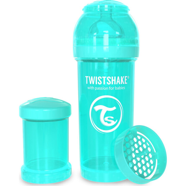 

Антиколиковая бутылочка Twistshake 260мл бирюзовая 78035