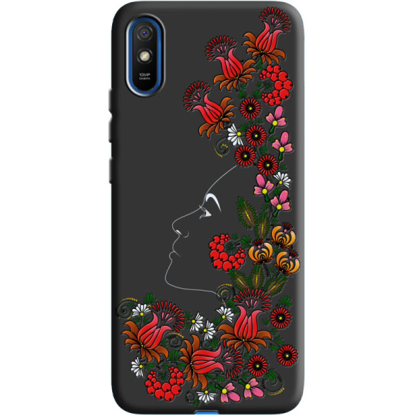 

Силиконовый чехол BoxFace Xiaomi Redmi 9A 3D Ukrainian Muse (40304-bk64)