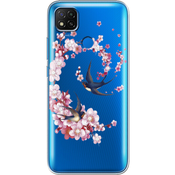 

Силиконовый чехол BoxFace Xiaomi Redmi 9C Swallows and Bloom (40879-rs4)