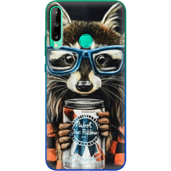 

Силиконовый чехол BoxFace Huawei P40 Lite E Енот с банкой (39374-up1333)
