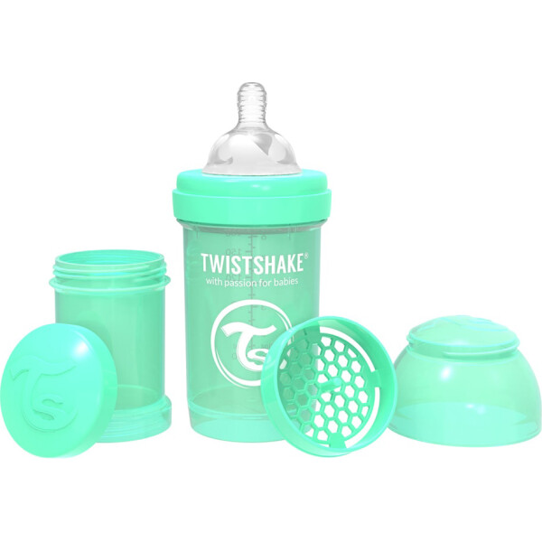 

Антиколиковая бутылочка Twistshake 180мл мятная 78251