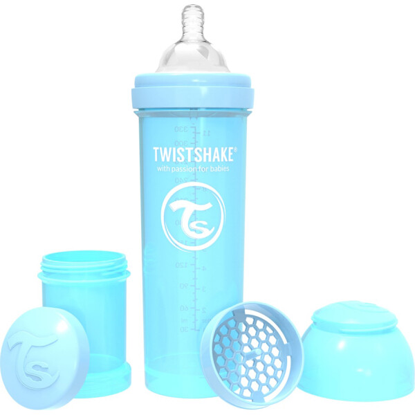 

Антиколиковая бутылочка Twistshake 330мл светло-голубая 78262