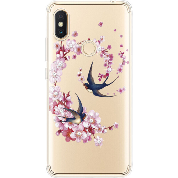 

Силиконовый чехол BoxFace Xiaomi Redmi S2 Swallows and Bloom (34451-rs4)