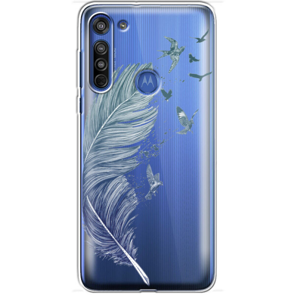 

Силиконовый чехол BoxFace Motorola G8 Feather (40952-cc38)