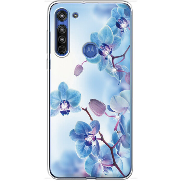 

Силиконовый чехол BoxFace Motorola G8 Orchids (40952-rs16)