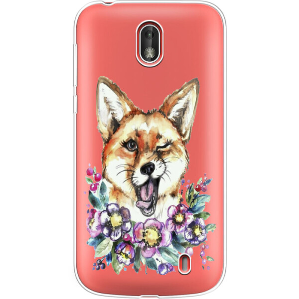 

Силиконовый чехол BoxFace Nokia 1 Winking Fox (33233-cc13)