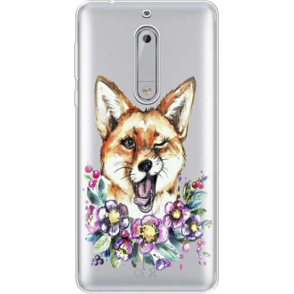 

Силиконовый чехол BoxFace Nokia 5 Winking Fox (31264-cc13)