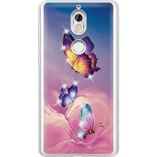 

Силиконовый чехол BoxFace Nokia 7 Butterflies (33234-rs19)