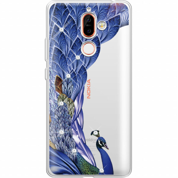 

Силиконовый чехол BoxFace Nokia 7 Plus Peafowl (34038-rs7)