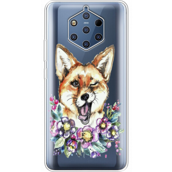 

Силиконовый чехол BoxFace Nokia 9 Winking Fox (34179-cc13)