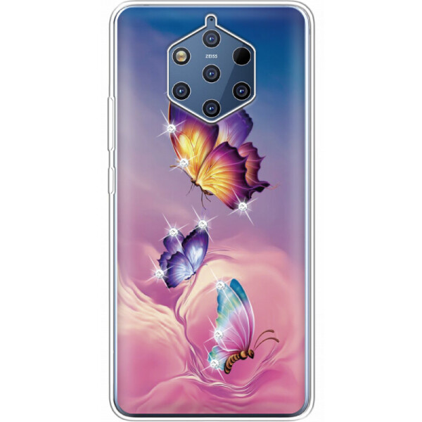 

Силиконовый чехол BoxFace Nokia 9 Butterflies (34179-rs19)