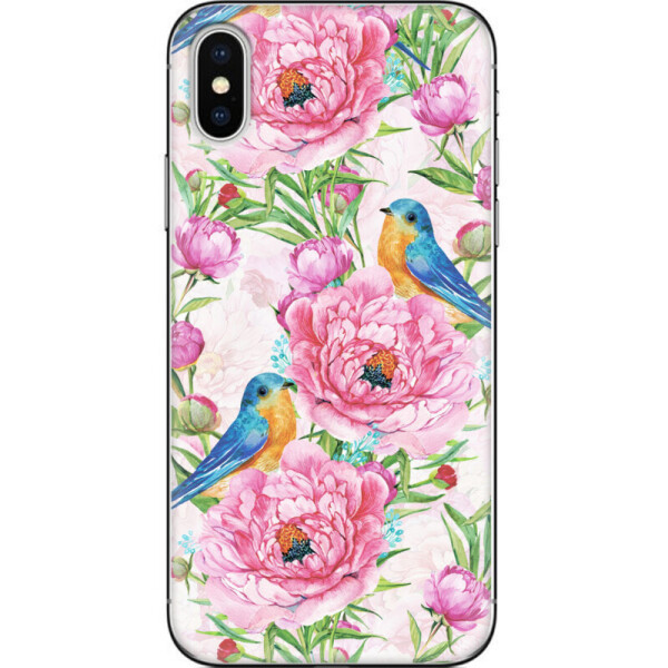 

Силиконовый чехол BoxFace Apple iPhone X Birds and flowers (32139-up2376)