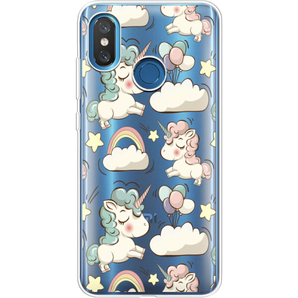 

Силиконовый чехол BoxFace Xiaomi Mi 8 Unicorns (34037-cc2)