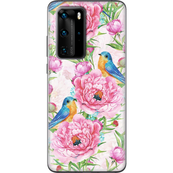 

Силиконовый чехол BoxFace Huawei P40 Pro Birds and Flowers (39750-up2376)