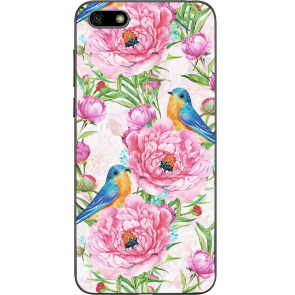 

Силиконовый чехол BoxFace Huawei Y5 2018 Birds and flowers (33370-up2376)