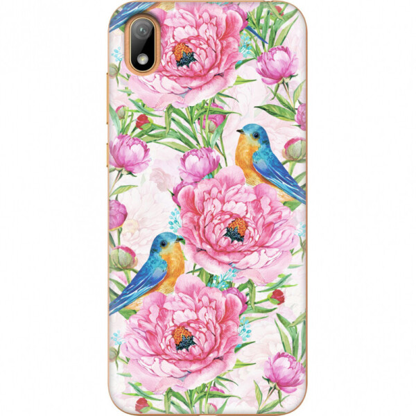 

Силиконовый чехол BoxFace Huawei Y5 2019 Birds and Flowers (37076-up2376)