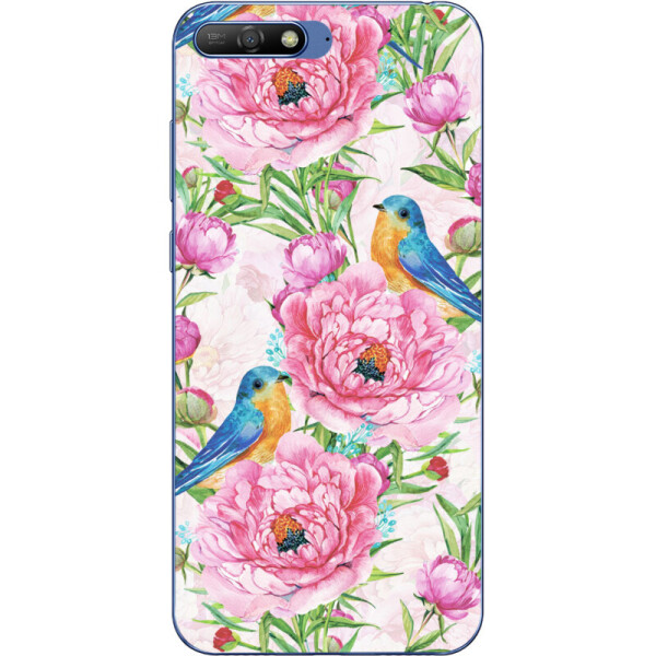 

Силиконовый чехол BoxFace Huawei Y6 2018 Birds and flowers (33371-up2376)