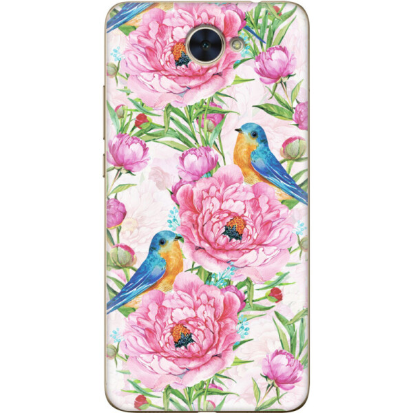 

Силиконовый чехол BoxFace Huawei Y7 2017 Birds and flowers (30978-up2376)