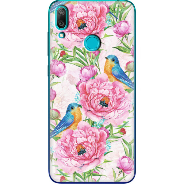

Силиконовый чехол BoxFace Huawei Y7 2019 Birds and flowers (36044-up2376)