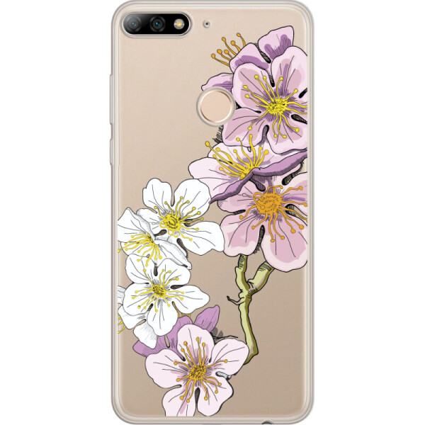 

Силиконовый чехол BoxFace Huawei Y7 Prime 2018 Cherry Blossom (33373-cc4)
