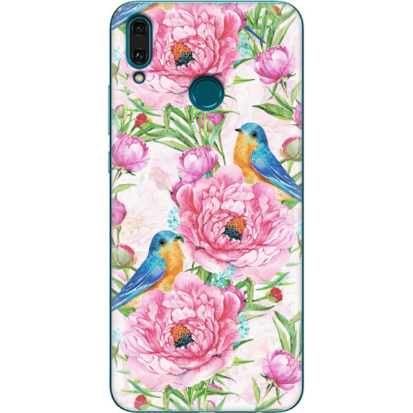 

Силиконовый чехол BoxFace Huawei Y9 2019 Birds and flowers (37046-up2376)