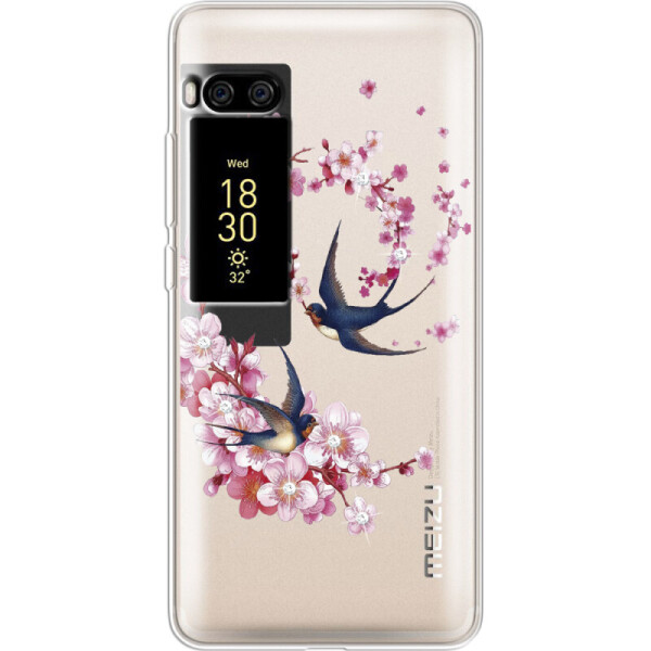 

Силиконовый чехол BoxFace Meizu Pro 7 Plus Swallows and Bloom (32172-rs4)