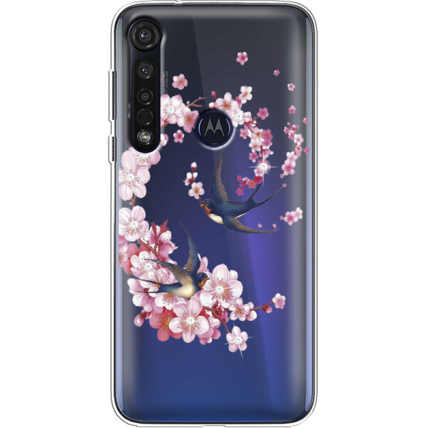 

Силиконовый чехол BoxFace Motorola G8 Plus Swallows and Bloom (40957-rs4)