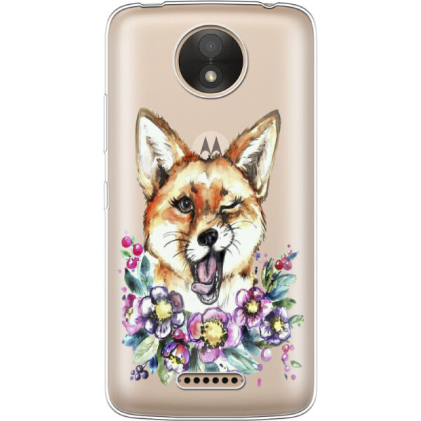 

Силиконовый чехол BoxFace Motorola Moto C XT1750 Winking Fox (31913-cc13)