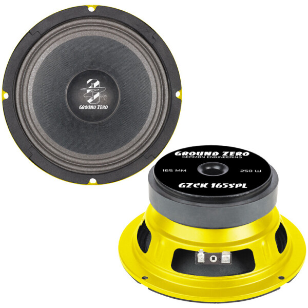 

Автоакустика Ground Zero GZCK 165SPL (1шт) (22674)