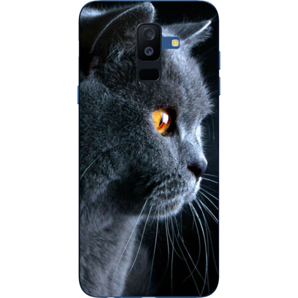

Силиконовый чехол BoxFace Samsung A605 Galaxy A6 Plus 2018 English cat (33377-up1346)