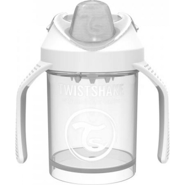 

Мини чашка с ручками Twistshake 230мл 4+мес белая 78053