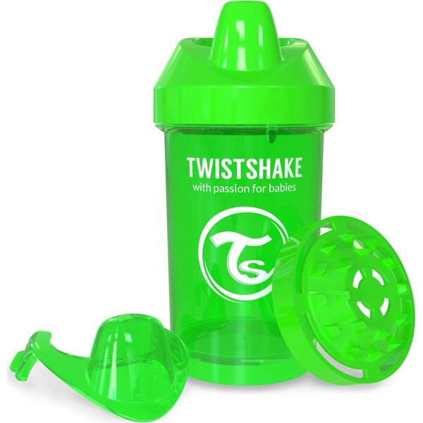 

Чашка-непроливайка Twistshake 300мл 8+мес зеленая 78061