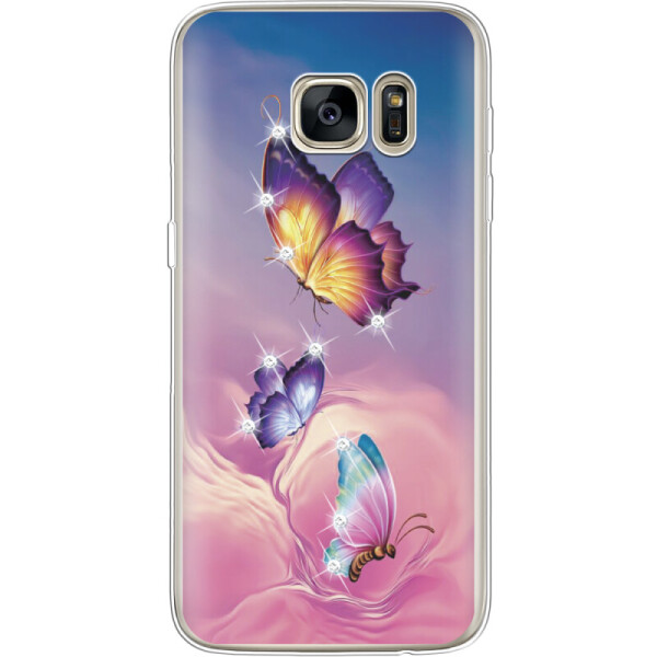 

Силиконовый чехол BoxFace Samsung G930 Galaxy S7 Butterflies (24997-rs19)