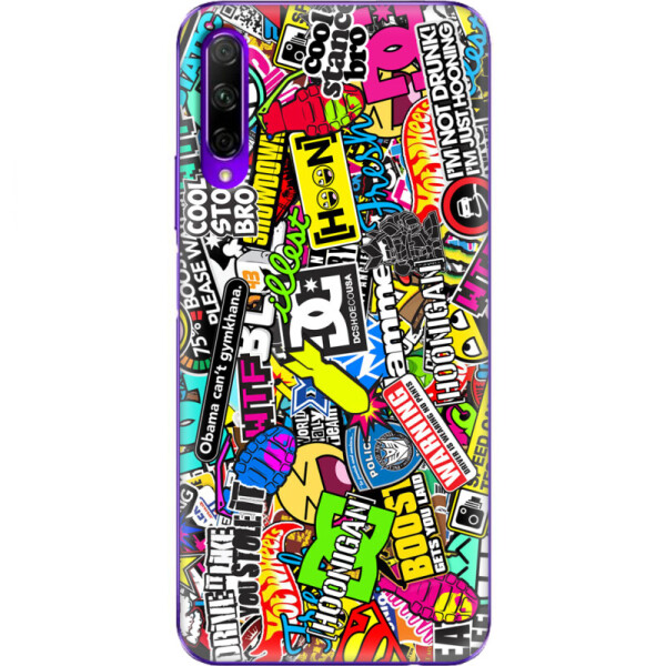 

Силиконовый чехол BoxFace Huawei Honor 9X Pro Multicolored Inscriptions (38262-up880)