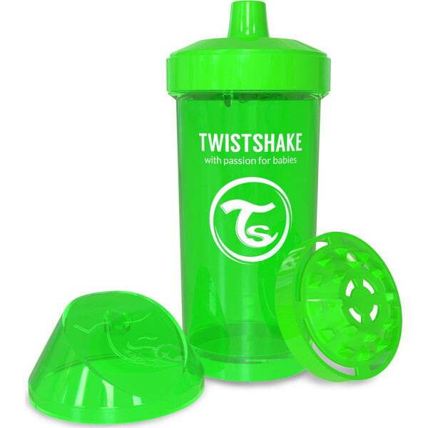 

Детская чашка Twistshake 360мл 12+мес зеленая 78071