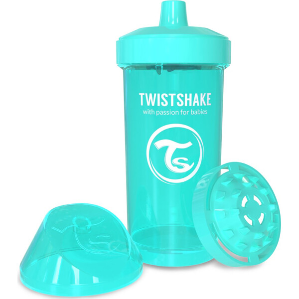 Акция на Детская чашка Twistshake 360мл 12+мес бирюзовая 78075 от Allo UA